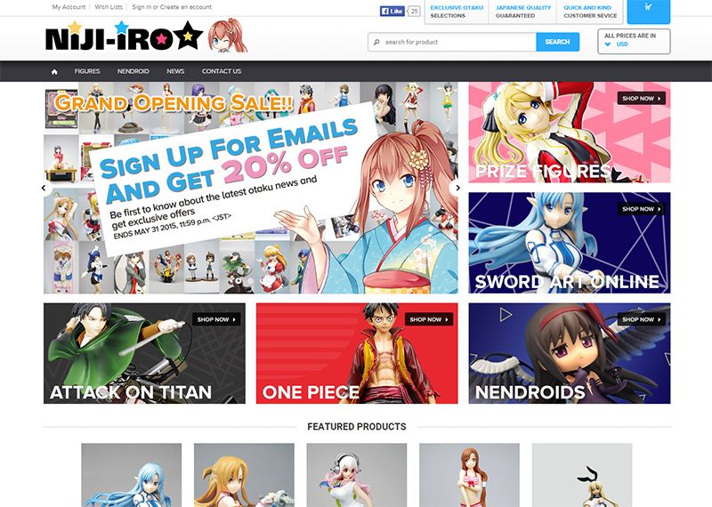 海外向けサイト「NIJI-IRO」:http://2ji-iro.com/